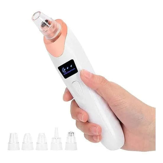 Derma Suction Pore Cleaning Device With Powerful Vacuum Action Gently Removes Blackheads,