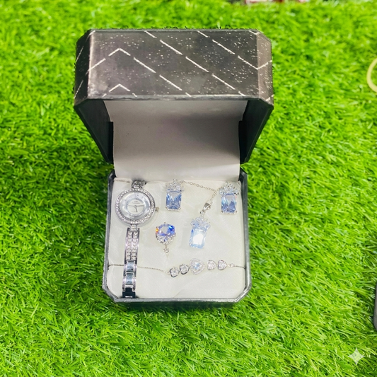 Ladies Watch With Jewellery Elegent Design